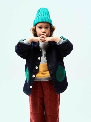 Pocket Denim Non-fade Relaxed Fit Jacket