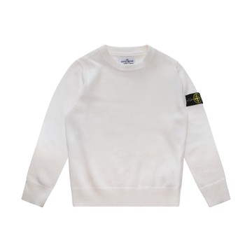 Stone Island - Ivory Cotton Sweater