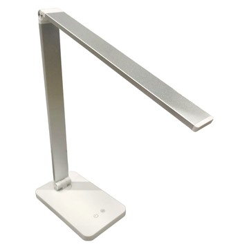 折疊式LED檯燈 充電款 白色 型號: 21-002-WH2