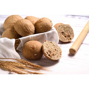 ☆預購 ☆純手工製作 無糖 全麥 餐包【一包5粒單顆100g】蛋素