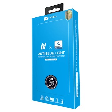 HODA 好貼 抗藍光玻璃保護貼 附無塵太空艙貼膜神器  1套  iPhone 17 Pro Max
