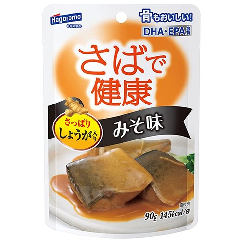 はごろも さばで健康 みそ味 パウチ９０ｇ×12個