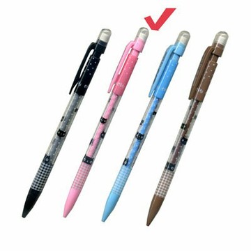 【文具通】TEMPO節奏MP-112 0.5點點貓咪自動鉛筆.粉桿 A1281089【APP滿額下單4%點數(單一帳號最高1000點)】7/31止