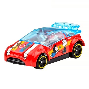 Hot WHeeLs 風火輪 SILVER SERIES 史努比 x SUPER GNAT  6 x 3.2 x 2.1 cm  混合顏色  1個