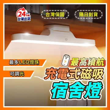 【好記商店】免施工磁吸宿舍燈🔥兩倍燈珠 插充兩用 磁吸燈 LED USB 閱讀燈 檯燈 書桌燈 走廊燈 櫥櫃燈 展示燈