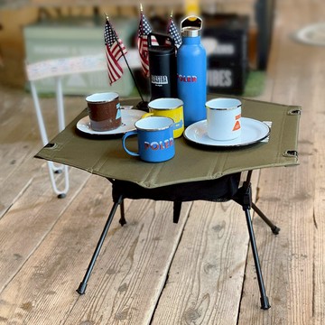 POLER 日本限定 HEXA TABLE 輕量收納六角工作桌