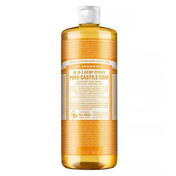 Dr.Bronner's 布朗博士 潔膚露 柑橘  946ml  1件