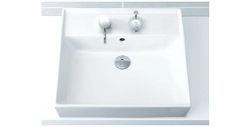 日本原裝 INAX檯面盆/不含水龍頭/YL-555FC/BW1