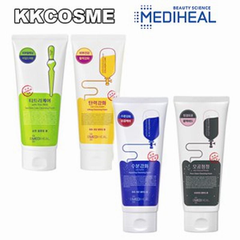 Mediheal メディヒール クレンジングフォーム 各170ml 水分強化 ティーツリーケア 弾力強化 毛穴清浄 洗顔 顔洗い 韓国コスメ 正規品 通販 Lineポイント最大1 0 Get Lineショッピング