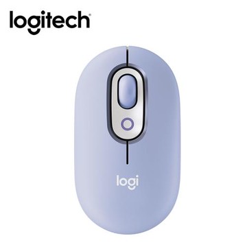 【Logitech 羅技】POP MOUSE 無線藍牙滑鼠 - 薰衣紫