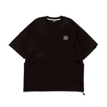 日本限定 POLER COOL MAX OUTER POCKET TEE / COOL MAX 雙口袋T恤 / 黑色