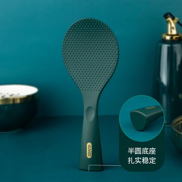 硅膠飯勺家用耐高溫不粘米飯可立式電飯鍋電飯煲不沾吃飯盛飯鏟子