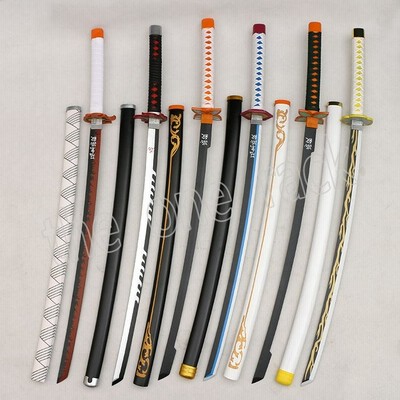 鬼滅の刃　日輪刀　4本セット d46727296c5e938.jpg