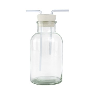 瓶瓶罐罐 廣口瓶(1000ml)  吸引瓶 多功能瓶 氣洗瓶 密封性好 化學實驗室用 過濾瓶 孟氏氣體瓶 B-GWB1000