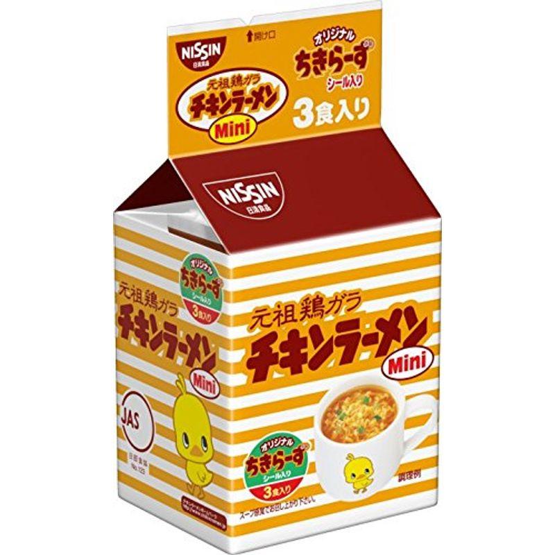 日清食品 チキンラーメン Mini 3食パック (20g x 3食入)