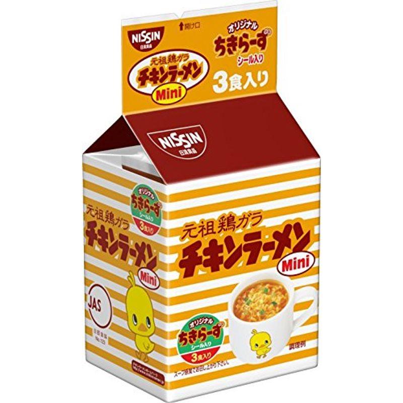 日清食品 チキンラーメン Mini 3食パック 60g×12パック