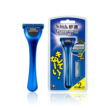 Schick 捍將3刮鬍刀(1把2刀片)
