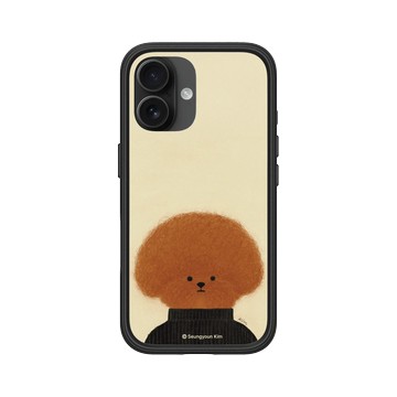 iPhone 16 Mod NX 黑 - Seungyoun Kim - 黑衣小狗 Pingu Kim