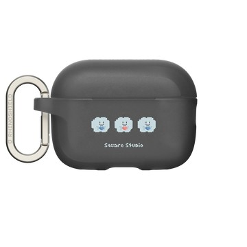 AirPods Pro 2 AirPods Case 黑 - Square Studio 方坊 - Pixel Joy