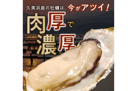 京都・久美浜産 殻付き牡蠣 3kg（30個前後）牡蠣ナイフ付