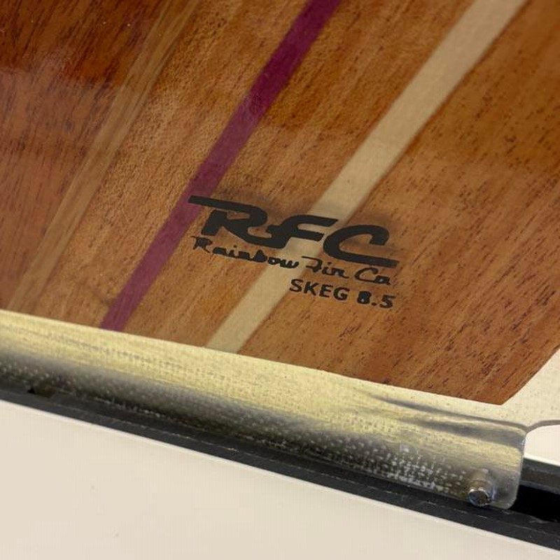 RFC-WOOD SKEG8.5(ハーフムーン DFIN クラシック ロングボード