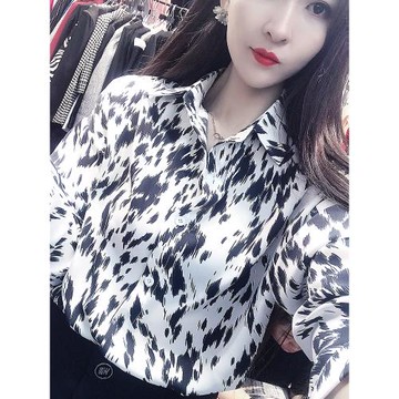 設計感小眾寬松襯衣2025年秋裝新款長袖襯衫女復古港味上衣ins潮