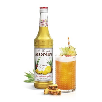 開元食品 Monin糖漿-鳳梨700ml