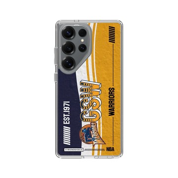 Galaxy S25 Ultra Clear 透明 - NBA - 復古球員卡-金州勇士 Golden State Warriors - Vintage Card