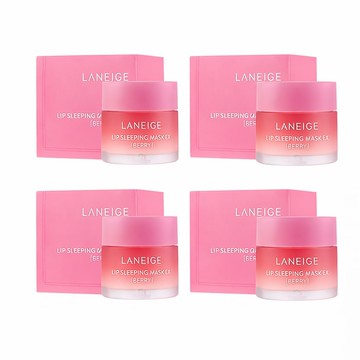 Laneige蘭芝 睡美人極萃滋養晚安唇膜20g 4入