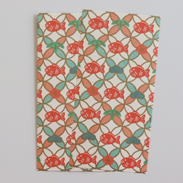 【Yourtableware】  日本 伊予和紙 鯛金 紅包袋 二入組 新年祝賀