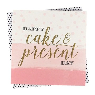 充滿蛋糕禮物的快樂日子【Clare Maddicott INK卡片-生日祝福】