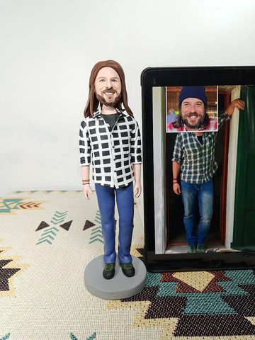 客制化人物公仔 人偶 3D人像畫 似顏繪 肖像 定制 生日 紀念 禮物