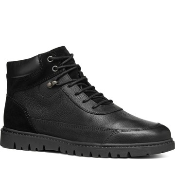 GEOX GHIACCIAIO BOOTIES 黑色男款鞋子