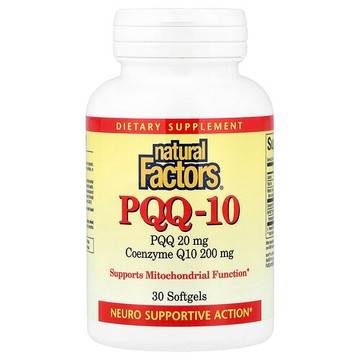 Natural Factors, PQQ-10，30 粒軟凝膠