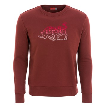 舒棉繡花圓領衫(男260215250)