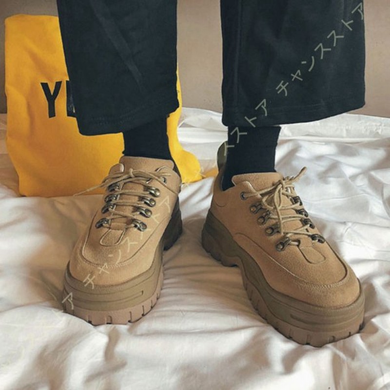 厚底 スニーカー レディース 大きいサイズ 4cm ヒール オールシーズン レースアップシューズ ハイソール 軽量 フラット 黒 身長アップ 厚底スニーカー おしゃれ 通販 Lineポイント最大0 5 Get Lineショッピング