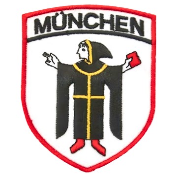 A-ONE 匯旺 地標造型刺繡 NO.101 德國 Munchen 貼/燙 兩用  慕尼黑的孩子  1個