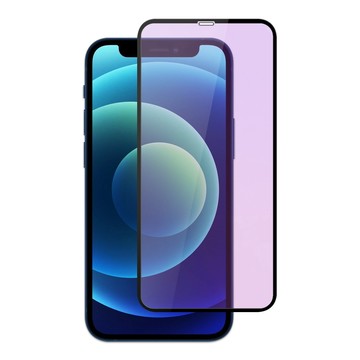 iPhone12 / 12 Pro 貼 【IPhone 12/12 PRO】 加硬加厚版 9D高清藍光 保護貼 保護膜 黑框藍光全覆蓋 鋼化玻璃膜-2入組