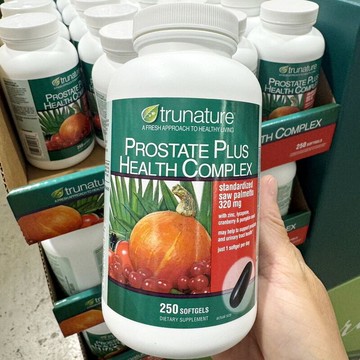 美國代購！原裝正品Trunature Prostate男鋸棕櫚精華前 250粒