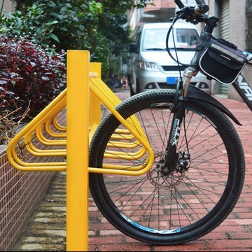 {台灣公司 可開發票 快速出貨}  自行車停車位電瓶車室內停車架平衡車卡位架固定支架環形擺放架