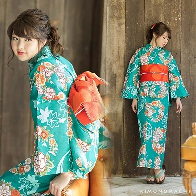 Prices down2）浴衣 レディース 京都きもの町オリジナル 浴衣
