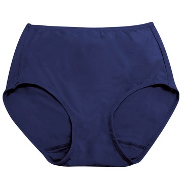 【Clany 可蘭霓】台灣製蠶絲蛋白親膚 M-XL內褲(海軍藍 2152-57)環保安心染劑