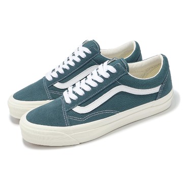 休閒鞋 Lx Old Skool 男鞋 Premium 藍 白 麂皮 緩衝 耐磨 板鞋 VN000D9J12S