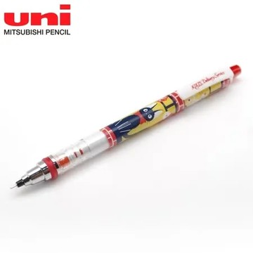 日本UNI宮崎駿KURU TOGA 0.5mm不易斷蕊自動旋轉鉛筆0316-15龍貓-灰塵煤炭球版(日本原裝進口)