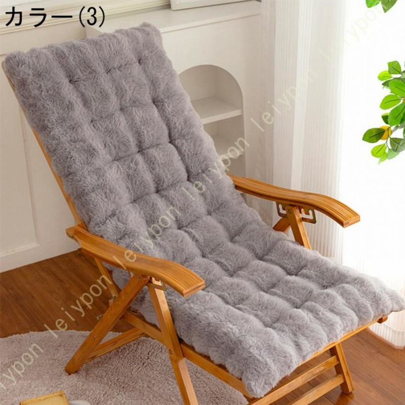 椅子クッション シートクッション ロングクッション 紐付き