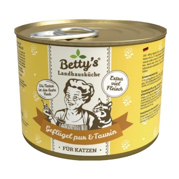 Betty's 蓓蒂奶奶 家禽肉 貓咪主食罐 適合12月以上成貓  200g  1罐