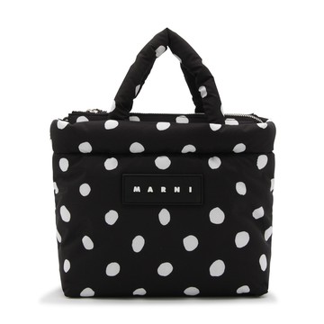 Marni - Black Polka Dots Tote Bag