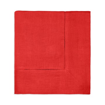 Sferra Festival Square Hemstitched Tablecloth, 66 x 66
