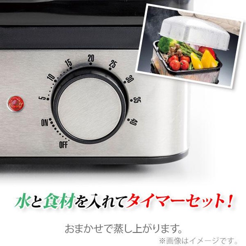 蒸し器 ラッセルホブス ミニスチーマー 7910P(レシピ付) Russell Hobbs