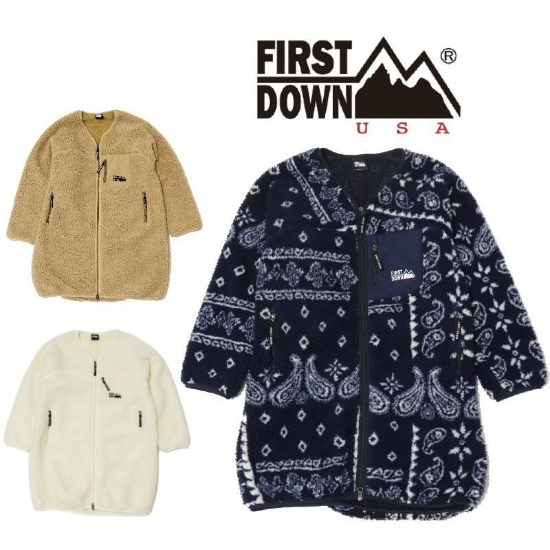 FIRST DOWN ファーストダウン ボアコート ブルゾン ジャケット